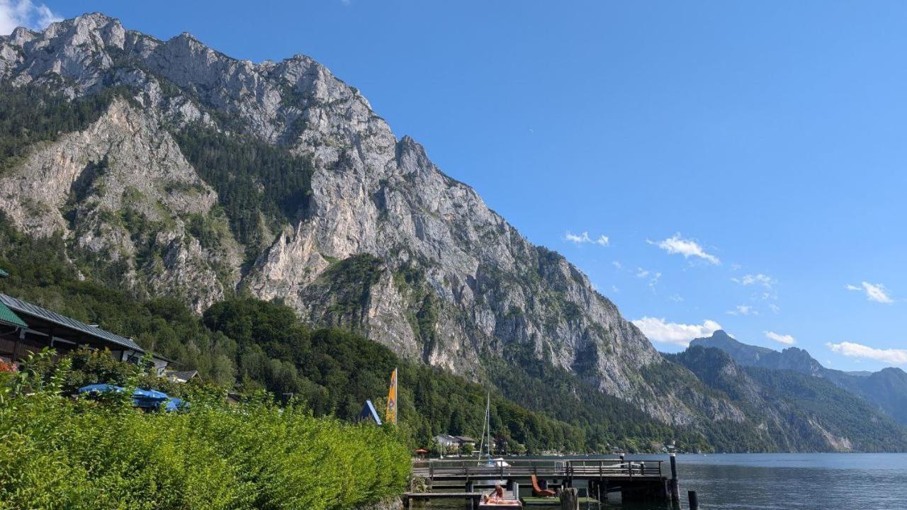 Luxurioeses Apartment Mit Garten & Terrasse In Der Naehe Vom See Im Schoenen Salzkammergut Gmunden Exterior photo